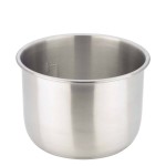Removable Cooking Pot, 4Qt, Stainless Steel - ZSPSERP22