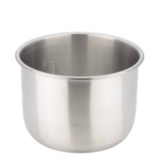 Removable Cooking Pot, 4Qt, Stainless Steel - ZSPSERP22