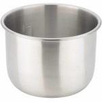 Removable Cooking Pot, 8Qt, Stainless Steel - ZSPSERP24